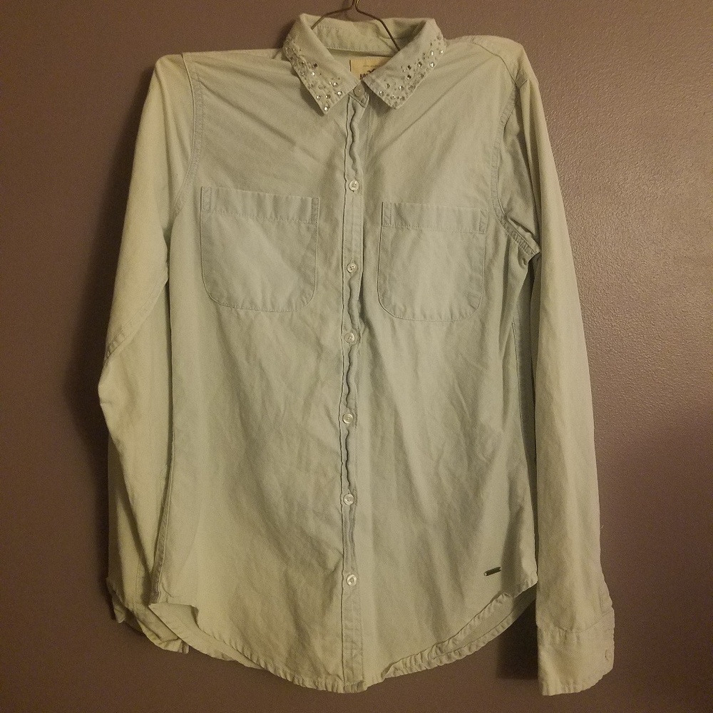 Hollister denim shirt